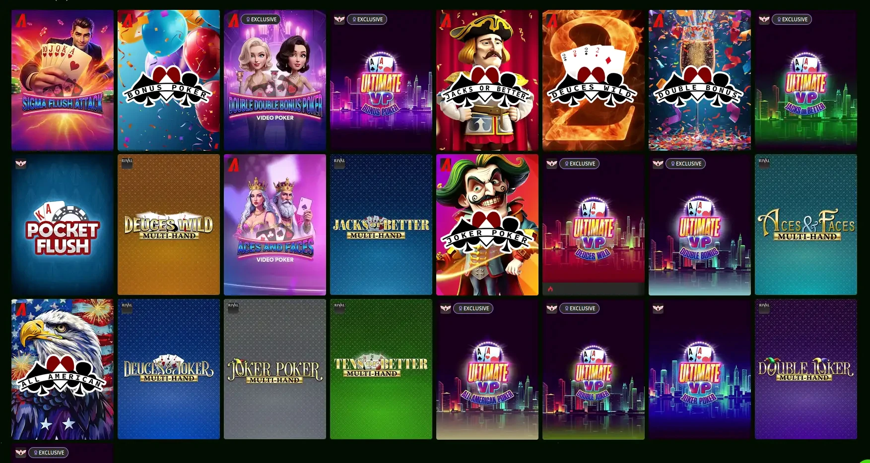 Nitro Casino mobile app interface showing live casino games on smartphone